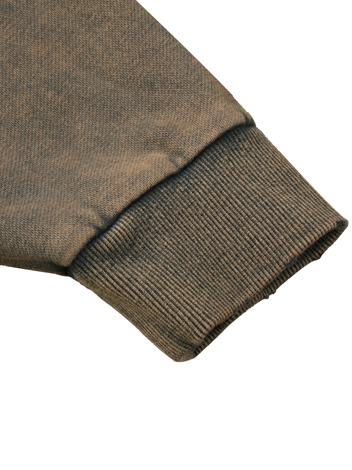 Black Clover Vintage Washed Frayed-Hem Hoodie